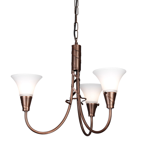 Verifica Candelabru cu 3 lumini Emily - cupru Elstead