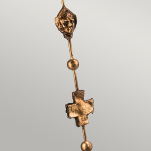 Lampă de podea Fragment 1 Light Floor Lamp - Gold Elstead small 3