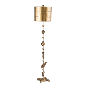 Lampă de podea Fragment 1 Light Floor Lamp - Gold Elstead small 0