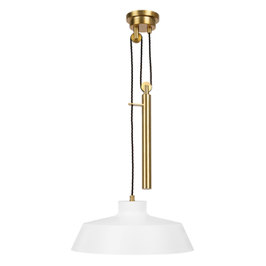 Pandantiv Candor 1 lumină - alb mat Elstead small 0