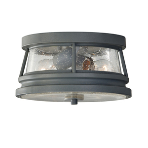 Chelsea Harbor 2 Light Flush Lantern Elstead small 0
