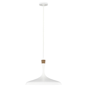 Pandantiv Darwin 1 lumină - alb mat Elstead small 0