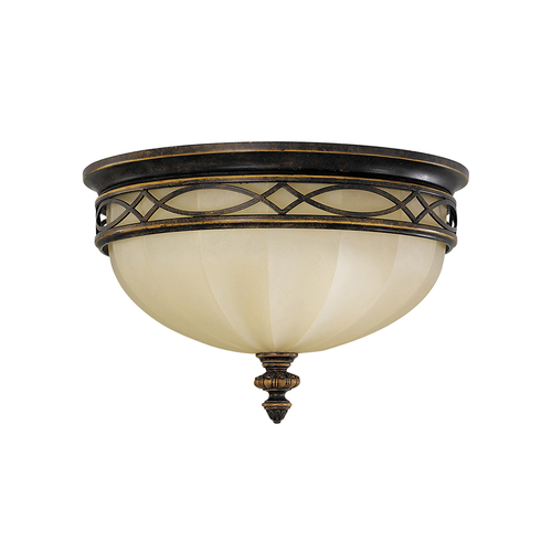 Verifica Drawing Room 3 Light Flush Elstead