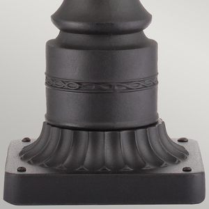 Piedestal englezesc cu 3 lumini mari - negru Elstead small 4