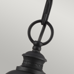 Lanternă cu lanț mare cu 3 lumini English Bridle - negru Elstead small 1