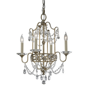 Gianna 4 Lumini candelabru Elstead small 0