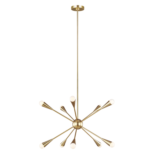 Verifica Jax candelabru cu 10 lumini - alamă arsă Elstead