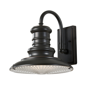 Lanternă de perete Redding Station 1 Light Medium - Restoration Bronze Elstead small 0