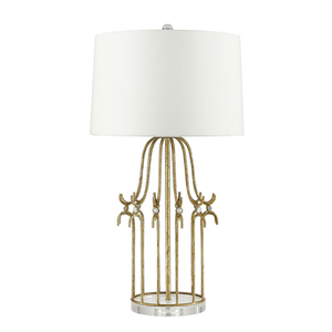 Lampă de masă Stella cu 1 lumină - aur distins Elstead small 0