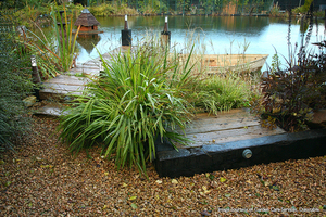Bollard Beta din aluminiu simplu Elstead small 1