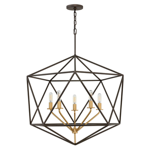 Astrid 5 Lumini Pandantiv candelabru Elstead small 0