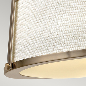 Charlotte 3 Light Semi-Flush - Caramel periat Elstead small 3