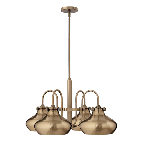 Verifica Candelabru Congress cu 4 lumini - Caramel periat Elstead