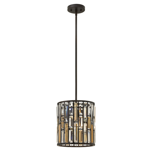 Verifica Lampă cu pandantiv Gemma 1 Light Mini - Vintage Bronze Elstead