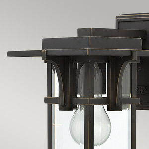 Manhattan 1 Light 1 Light Small Wall Lantern Elstead small 2
