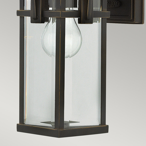 Manhattan 1 Light 1 Light Small Wall Lantern Elstead small 3