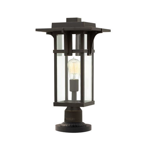 Verifica Manhattan 1 Light Pedestal Elstead