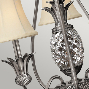 Candelabru Plantation cu 3 lumini - Nichel antic lustruit Elstead small 3