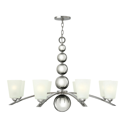 Verifica Zelda candelabru cu 8 lumini - nichel lustruit Elstead