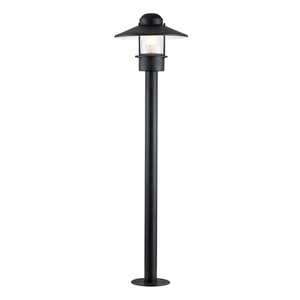 Klampenborg 1 Light Bollard - negru Elstead small 0