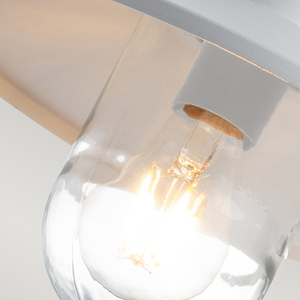 Klampenborg Lanternă de perete cu 1 lumină cu PIR - alb Elstead small 1