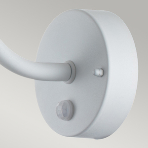 Klampenborg Lanternă de perete cu 1 lumină cu PIR - alb Elstead small 3