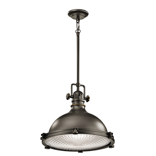 Verifica Hatteras Bay 1 lampă suspendată mare - Olde Bronze Elstead