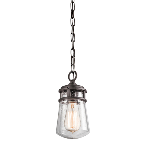 Verifica Lyndon Lanternă cu lanț mic cu 1 lumină - Bronz arhitectural Elstead