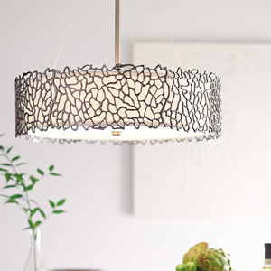 Lampă cu pandantiv Silver Coral 4 Elstead small 1