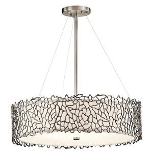 Lampă cu pandantiv Silver Coral 4 Elstead small 0