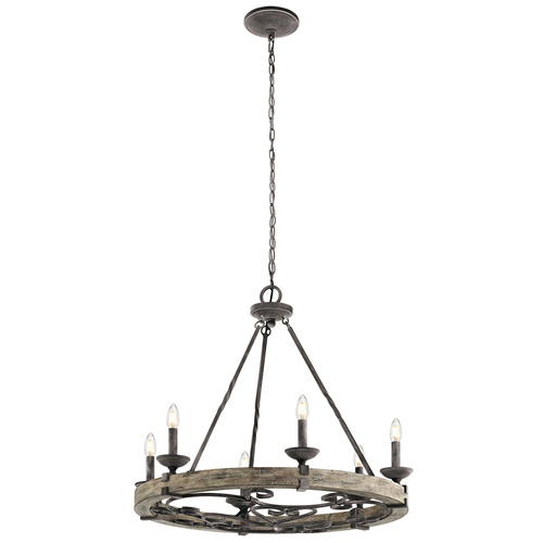 Verifica Candelabru cu 6 lumini Taulbee Elstead