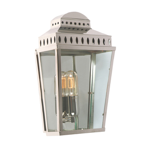 Mansion House Lanternă de perete cu 1 lumină - nichel lustruit Elstead small 0