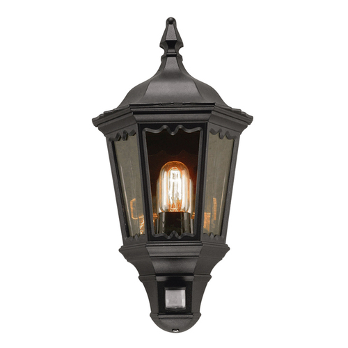 Verifica Medstead 1 Lanternă de jumătate de lumină cu senzor Pir Elstead