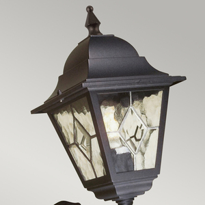 Norfolk 1 lumină de perete cu lanternă de perete cu PIR Elstead small 2
