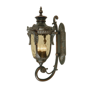 Lanternă mare de perete Philadelphia cu 3 lumini - bronz vechi Elstead small 0