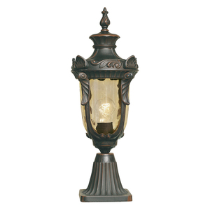 Piedestal Philadelphia 1 Light Medium - Bronz vechi Elstead small 0