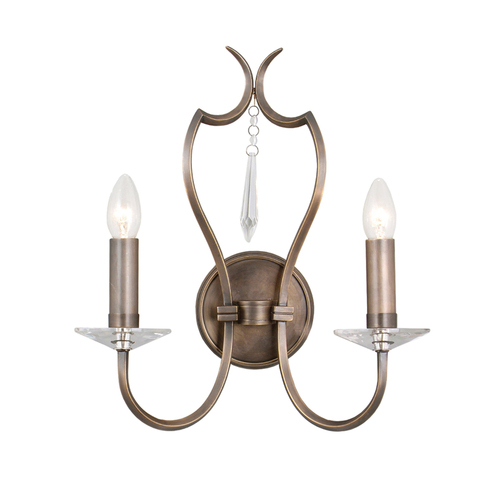 Verifica Pimlico 2 Lumini de perete - Bronz închis Elstead