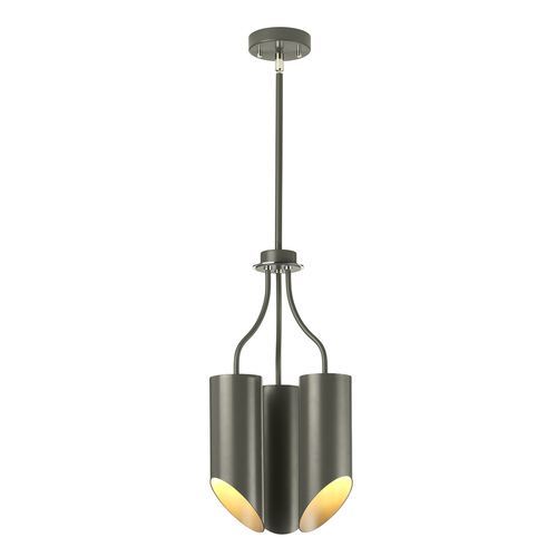 Verifica Candelabru cu 3 lumini Quinto - gri închis, nichel lustruit Elstead