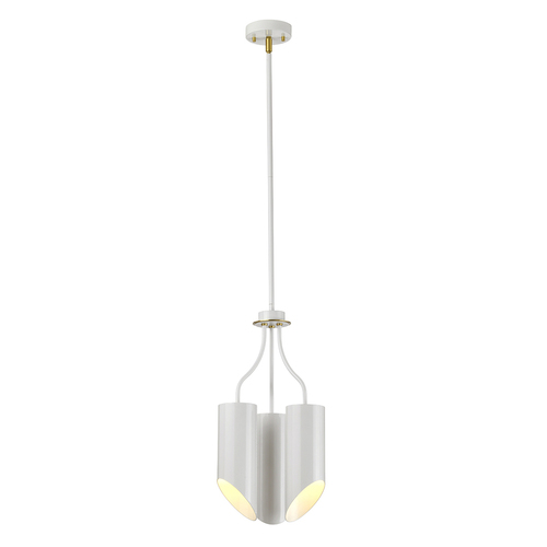 Verifica Candelabru cu 3 lumini Quinto - Alamă albă și arsă Elstead
