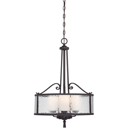 Verifica Adonis 3 Light Pendant Elstead