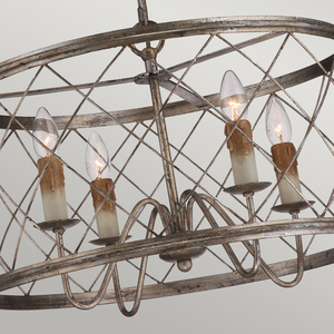 Dury 4 Lumini Pandantiv candelabru Elstead small 1