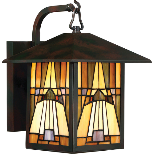Verifica IP44 lampă de perete INGLENOOK 1 Medium Tiffany - Elstead