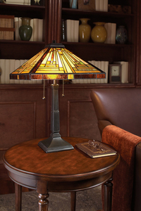 Lampă de masă Stephen 2 Light Elstead small 1