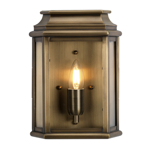 St Martins - Lanternă de perete cu 1 lumină - alamă Elstead small 0