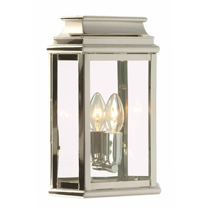 Felinar de perete St Martins 1 lumină - nichel lustruit Elstead small 0