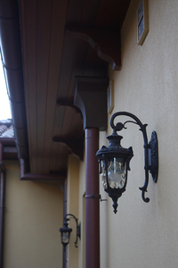 Lanternă de perete Philadelphia 1 Light Small Down - Bronz vechi Elstead small 3