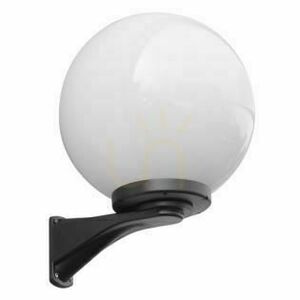 Lampă exterior SU-MA neagră E27 PMMA IP43 K 3012/1/KD 200 small 1
