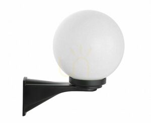 Lampă exterior SU-MA neagră E27 PMMA IP43 K 3012/1/KD 200 small 0