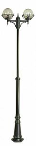 Lampă stâlp exterior SU-MA negru aluminiu 2xE27 180-280 cm OGMWN 2 KPO small 1