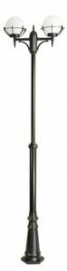 Lampă stâlp exterior SU-MA negru aluminiu 2xE27 180-280 cm OGMWN 2 KPO small 0